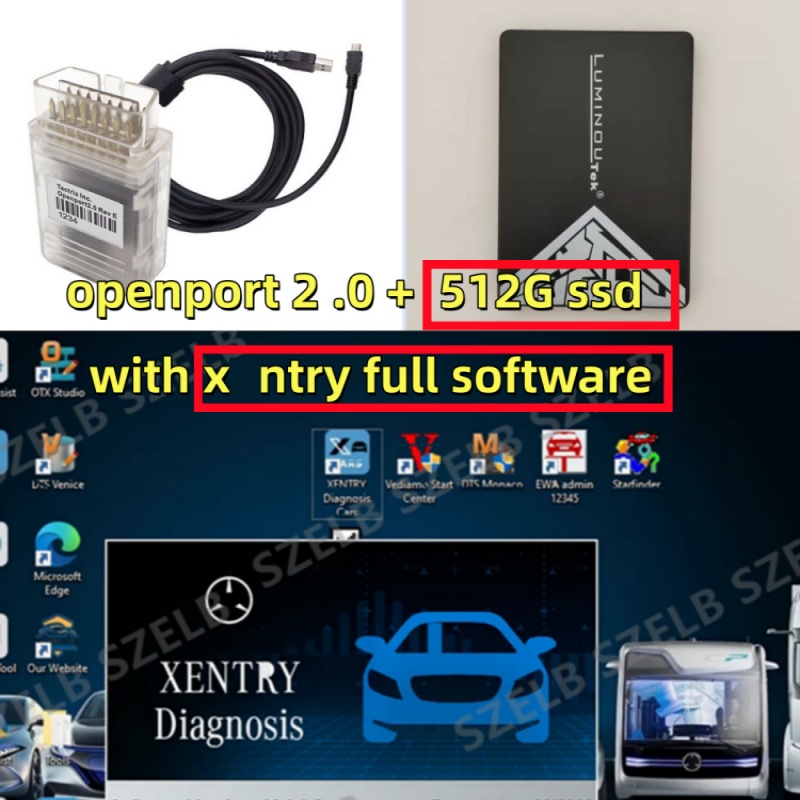 Auto Repair Shop Software - Logiciel de diagnostic complet Xentry le