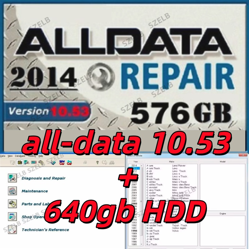 Auto Repair Shop Software - Dernière version d'Alldata mise à jour