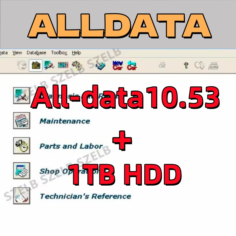 Auto Repair Shop Software - Le logiciel de réparation Alldata 10.53