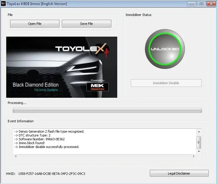 Logiciel IMMO Toyolex 4 avec K - Auto Repair Shop Software avis et prix