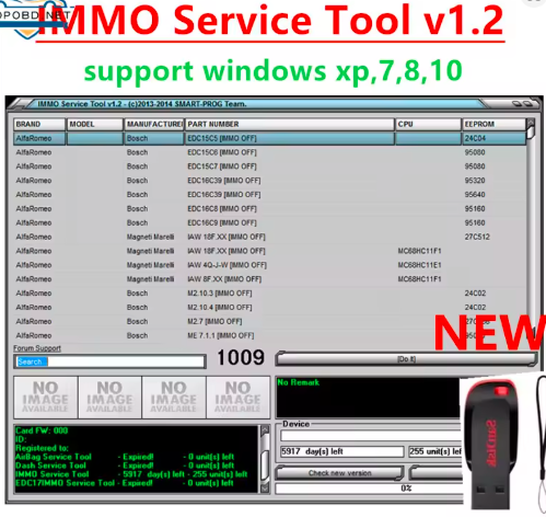 Code PIN et Immo hors logiciel - Auto Repair Shop Software avis et prix